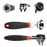 Universal Socket Torque 6-22MM Adjustable Heat Treated Ratchet Wrench for Repairing Car Motorcycle