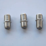 100PCS/Lot F Type UHdapter Female F/F Jack RG6 Coaxial Cable High Quality Coax Connector For TV Video