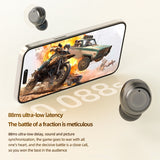 T62 Bluetooth Earphone Touch Control Wireless Headphones Earbuds V5.3 Headset with Digital Display Waterproof for Mobile Phone