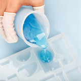 Measuring Cups Tool Kit Bowls For Epoxy Resin Reusable Silicone Mixing Cup With Stir Sticks
