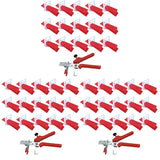 Top-1203Pcs Leveling System 2Mm 900Pcs Clips+300Pcs Wedges +3Piece Plier Plastic Tiling Tools Tile Spacer