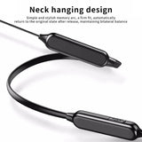 Wireless Bluetooth NeckHanging Stereo Noise Reduction Universal Sports Headset Microphone