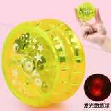 Alloy Flashing Children's Funny Toy Yoyo for Kids and Beginners Metal Yo-Yos Outdoor Toys Accessories