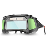 Automatic Dimming Goggles Large View True Color Auto Darkening Protective Glasses for Arc Welding Grinding Cutting