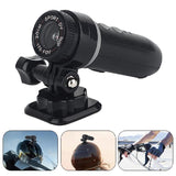 960P Motorcycle Helmet Mount Camcorder 170° Wide Angle Sport Camera Loop Recording Waterproof For Bike Motorbike Skiing