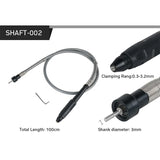 Soft Flex Grinder Flexible Shaft with 0.3-3.2mm Drill Chuck Handle For Dremel Rotary Tool Electrical Tools Accessories