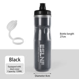ESLNF Bicycle Water Bottle 710ML PP5 Plastic For Outdoor Running Climbing Sports Squeeze Mug Cycg Kettle Portable Bike Cup