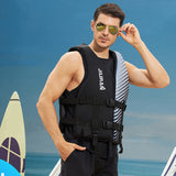 Swimming Lifesaving Jacket Aid tation Buoyancy kayaking Boating Surfing Vest Safety Survival Suit Water Sports Life Jack
