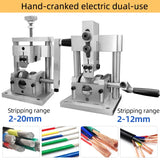 Stripper hine,Portable Aluminum Alloy Cable Scrap Copper Wire Peeg Tool Mini Recycg Tools