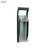 12/16oz Hand Beer Can Crusher Wall Mounted Dispensing Can Crusher Grip Handle Wall Mounted Recycling Coke Bottle Flattening Tool