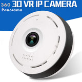 1080P Panoramic Camera 360 Wifi Webcam IP Fisheye CCTV Mini Camcorder Wireless Video Cam 3D VR Security Recorder Wide Angle