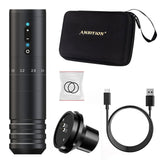 Ambition  Portable Wireless Tattoo Pen Machine Powerful Coreless DC Motor 2200 mAh 4.0mm Stroke Lithium Battery for Artist Body