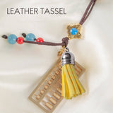 250Pcs/Set Tassels Bulk Colored Leather Pendants for DIY Keychain and Craft