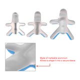 3pcs Type Spt Straightening Support Fixation Frog Finger Mallet Brace with Sponge
