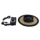 DIY homemade purifier with stepless speed regulation fan DC12V for XiaoMi air cleaner filter element