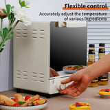 Large Capacity Electric Air Fryer - 12L, 360° Baking Convection Oven, Oil-Free for Household Kitchen