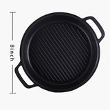 1pc, Cast Aluminum Griddle Pan For Stove Top, Lighter Than Cast Iron Skillet Pancake Griddle, Nonstick Kitchen Stove Top Grill
