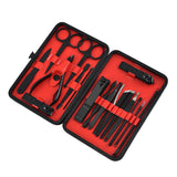 18Pcs Stainless Steel Nail Clipper Set Professional Nail Trimmer Cuticle Remover Nail Cutter Set Care Nail Grooming Nai Tool Set