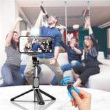 Portable 41 Inch Selfie Stick Phone with Wireless Remote Extendable Tripod Stand 360 Rotation For iPhone Samsung Xiaomi