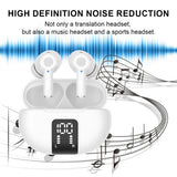M10 Translation earphones 144 Languages Instant Translated Smart Voice Wireless Bluetooth Travel Translator headset
