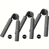 3/4/6psc Metal Hand Grip Set, 50LB-300LB Non-Slip Heavy-Duty Grip Strengthener