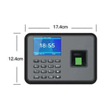 Office Intelligent Password hine Biometric Fingerprint Employee Checking-in Recorder DC 5V Time Attendance Clock
