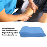S Shaped After Surgery Orthopedic Blue Leg Pillow for Swelg