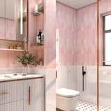 3pcs Self-adhesive 3D Wall Panel Peel and Stick Bacplash for Kitchen Waterproof Tile Sticker