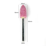 100PCS/Box Abrasive Stone Polishing Grinding Head Electric Bit Wheel 4-10mm For Dremel Drill Rotary Tools 3mm Shank