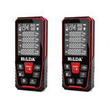 HILDA 100M 120M Rangefinder Digital Tape Laser Distance Meter Range Finder Test Tool Building Measure Ruler