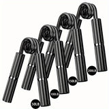 3/4/6psc Metal Hand Grip Set, 50LB-300LB Non-Slip Heavy-Duty Grip Strengthener
