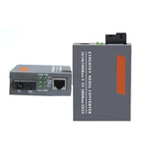 HTB-GS-03AB 5KM 20KM Fiber Single Mode Media Converters 10/100/1000mbps Stable Transmission Bilateral Ventilation