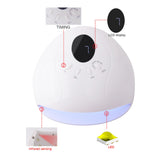 UV Nail Light 180 Degree Irradiation 100‑240V 33 Lamp Chips Nail Light 80W Infrared Intelligent Induction for Nail Salon