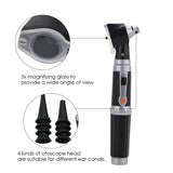 Diagnosis Care Speculum Magnifying Lens Clinical LED Lamp Otoscope Set Ear Nose Throat Exam Medical Devices