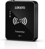 LEKATO Wireless IEM System with Transmitter Receiver Wireless in-Ear Monitor System 2.4Ghz Automatic for Studio Live (MS-1G)