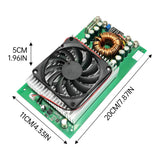 1500W 50A DC-DC Adjustable Step Down Buck Converter Supply 25-90V to 12V 48V High Power Voltage Regulator Inverter case