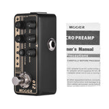 Digital Preamp Pedal Mooer Guitar Pedalboard 012 Us Gold 100 Classic British Style Digital Preamp Electric Guitar Effects Pedals