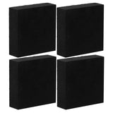 4pcs Heavy Duty Anti-vibration Rubber Pads For Treadmills Exercise Equipment Riser Pad Noise Reduction Rubber Pad Floor Protection Rubber Block