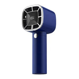 Handheld USB Rechargeable Mini Portable Digital Display Air Coog Table Fan 3 Wind Speeds