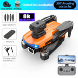 E99S Drone HD Brushless Four Axis RC Aircraft Aerial Photography 5G WiFi Professional Obstacle Avoidance Control Toy