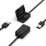 1 PCS Portable Convenient 1Meter Headphone Charging Cable Shao Yin Headphones As700 Charger Black For Aftershokz Xtrainerz