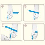 1 Pair Hallux corrector thumb valgus orthopedic socks big foot bone day and night toe silicone separator