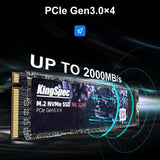 Large Memory Drive Anti-oxidation Widely Compatible Practical M2 NVMe 2280 128/256/512GB 1TB Internal Hard Disk