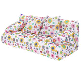 1 Set of Mini Furniture Model Foam Art Sofa Decor Doll House Furniture Micro Landscape Sofa