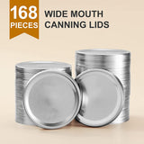 Canning Ball, Kerr Jars-Split-Type Metal Mason Jar Lids Canning-Fit For Wide Mouth Jars