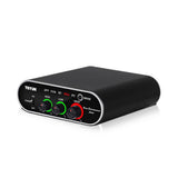 Professional USB Audio Interface Sound Card 2CH 2X150W 4 TPA3325 HiFi Amplifier BT5.0 RAC for Studio Audio Mixer EU PLUG