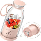 500ml Portable 2400mAh Wireless Fruit Mixers USB juicer Fresh Juice Bottle Blender Plus 6 Blades Food Milhake Ice Crush Cup