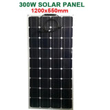 600W/300W Solar Panel Kit - 18V Flexible Solar Cell with 60A Controller Battery Charger for Outdoor Camping, Yacht, Motorhome, Car, RV, Boat