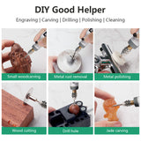 USB Cordless Engraving Pen Woodworking DIY Rotary Tool Kit For Jewelry Metal Glass Mini Wireless Drill Variable Speed