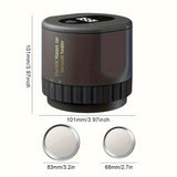 Electric Cordless Jar Sealer - Vacuum Sealer Kit for Wide-Mouth and Regular-Mouth Jars, Ideal for Fermentation